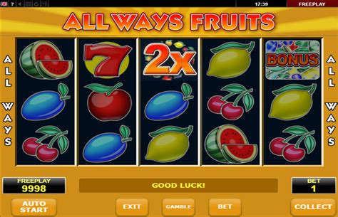 All Ways Fruits Slot Grátis